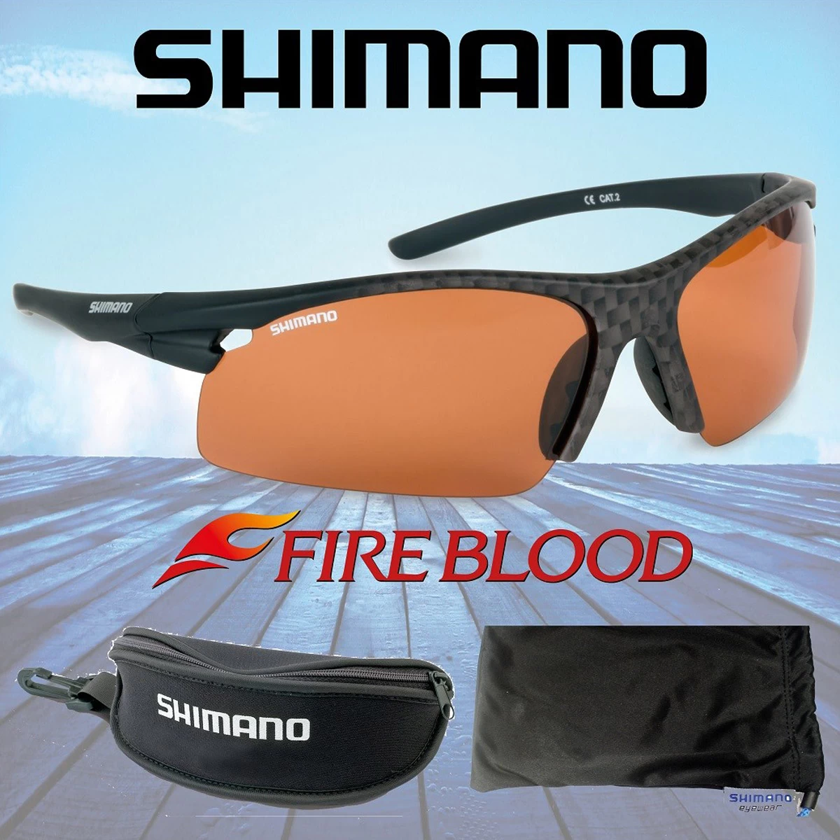 Shimano Sunglass Fireblood 2 Shimano Sunglass Fireblood - Afbeelding 2